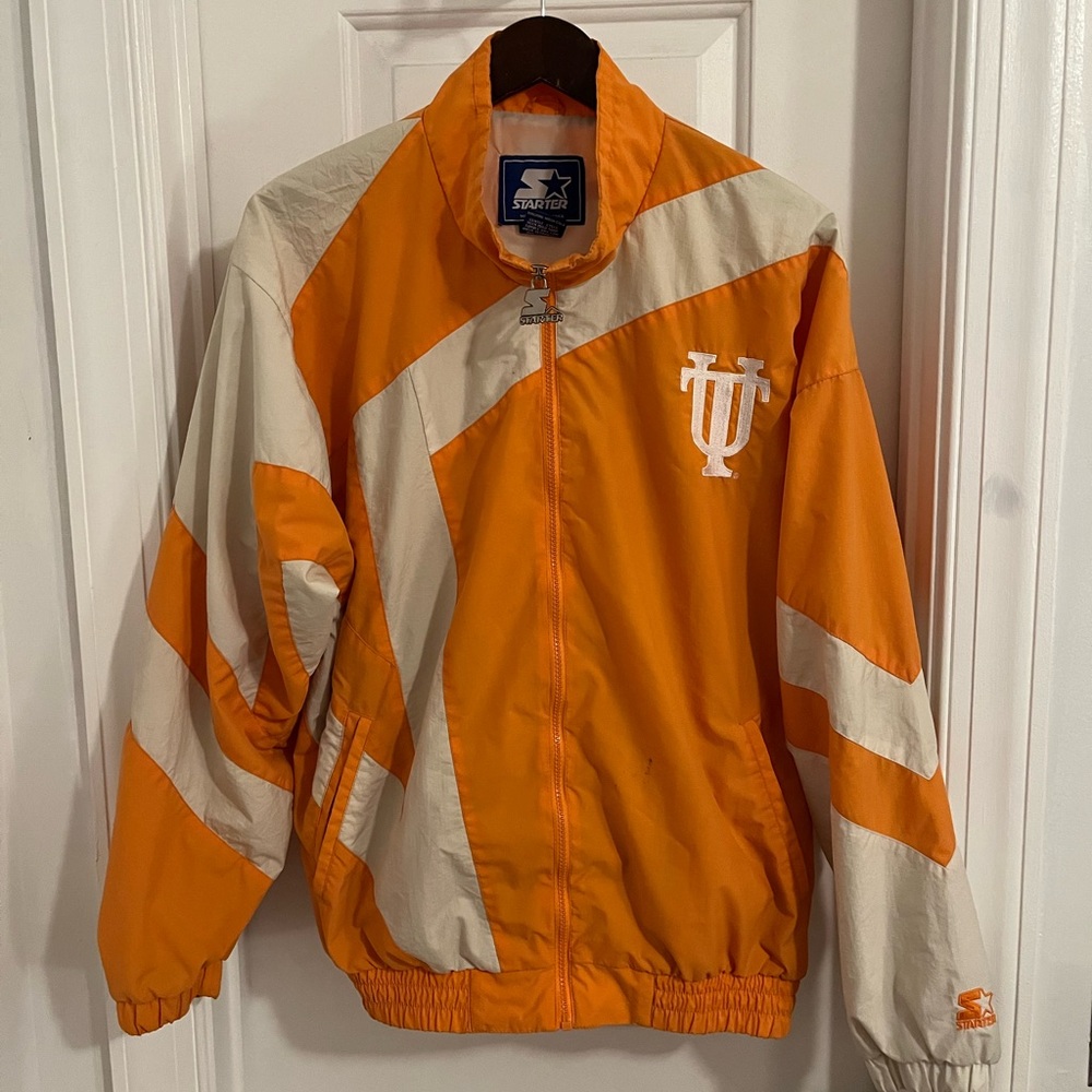 Vintage Starter Tennessee Volunteers Full Zip‎ Jacket Orange